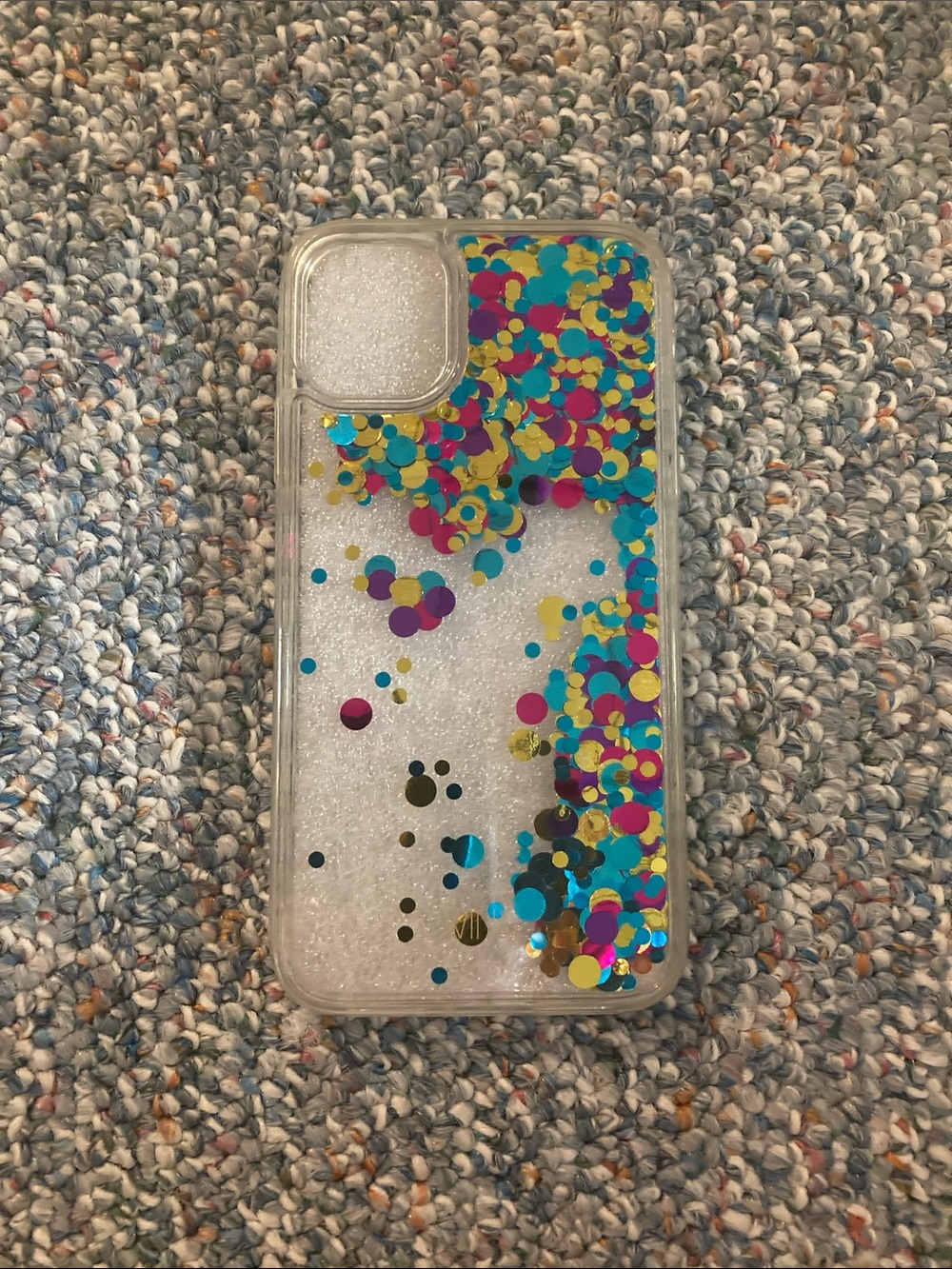 Glitter Confetti Liquid Phone Case - NWOT